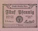 Germany, 5 Pfennig, K42.4b