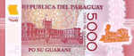 Paraguay, 5,000 Guarani, P-New