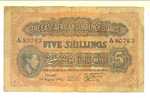 East Africa, 5 Shilling, P-0028A,B217e