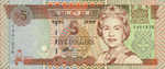 Fiji Islands, 5 Dollar, P-0101b