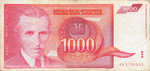 Yugoslavia, 1,000 Dinar, P-0114