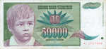 Yugoslavia, 50,000 Dinar, P-0117