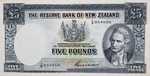 New Zealand, 5 Pound, P-0160b