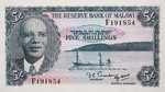 Malawi, 5 Shilling, P-0001A