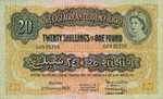 East Africa, 20 Shilling, P-0035 v2