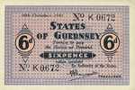 Guernsey, 6 Pence, P-0022