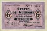 Guernsey, 6 Pence, P-0028