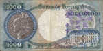 Portugal, 1,000 Escudo, P-0172a Sign.8