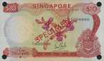 Singapore, 10 Dollar, P-0003as
