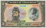 Belgian Congo, 50 Franc, P-0016js