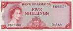 Jamaica, 5 Shilling, P-0051Ac