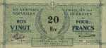 New Hebrides, 20 Franc, P-0002,1702b