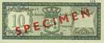 Netherlands Antilles, 10 Gulden, P-0009bs