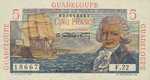 Guadeloupe, 5 Franc, P-0031