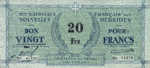 New Hebrides, 20 Franc, P-0002,1702a