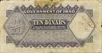 Iraq, 10 Dinar, P-0020b