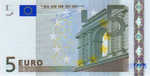 European Union, 5 Euro, P-0008t