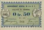Senegal, .5 Franc, P-0001b