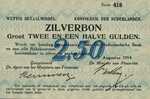Netherlands, 2.50 Gulden, P-0005a
