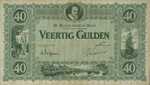 Netherlands, 40 Gulden, P-0037