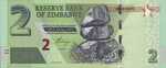 Zimbabwe, 2 Dollar, P-0099