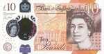 Great Britain, 10 Pound, P-395New