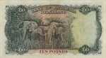 Rhodesia and Nyasaland, 10 Pound, P-0023a v1