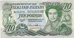 Falkland Islands, 10 Pound, P-0018,B220b