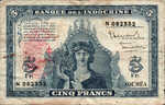 New Hebrides, 5 Franc, P-0005,711,1721