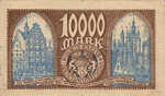 Danzig, 10,000 Mark, P-0018,960.8,B206a
