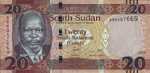 Sudan, South, 20 Pound, P-0013,B113a