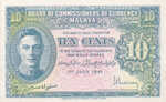 Malaya, 10 Cent, P-0008c