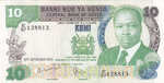 Kenya, 10 Shilling, P-0020e