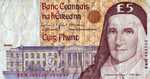 Ireland, Republic, 5 Pound, P-0075b