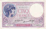 France, 5 Franc, P-0072d,03.10