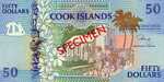 Cook Islands, The, 50 Dollar, P0010s,B110as