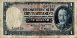 Straits Settlements, 1 Dollar, P-0016a