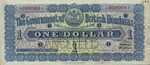 British Honduras, 1 Dollar, P-0014bs