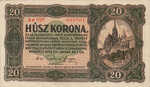 Hungary, 20 Korona, P-0061 Ver.1