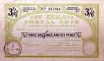 New Zealand, 3/6 Shilling and Pence, 