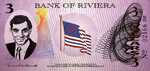 Riviera Principality, 3 Dollar, 