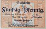 Germany, 50 Pfennig, K60.3b v2