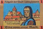 Germany, 1 Mark, 837.1