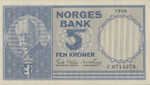 Norway, 5 Krone, P-0030a