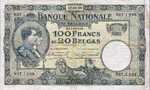 Belgium, 100/20 Franc/Belga, P-0102
