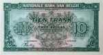 Belgium, 10/2 Franc/Belga, P-0122