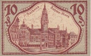 Germany, 10 Pfennig, D1.1a