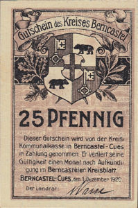 Germany, 25 Pfennig, B33.1a