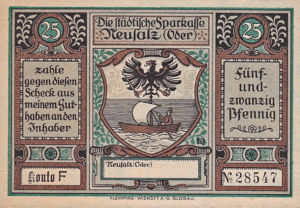 Germany, 25 Pfennig, 960.1a