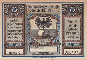 Germany, 75 Pfennig, 960.1a